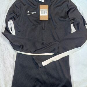 Nike Black and White Performance Top